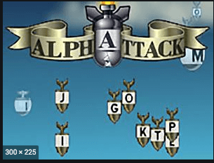 Game – Alphaattack at Slimekids logo