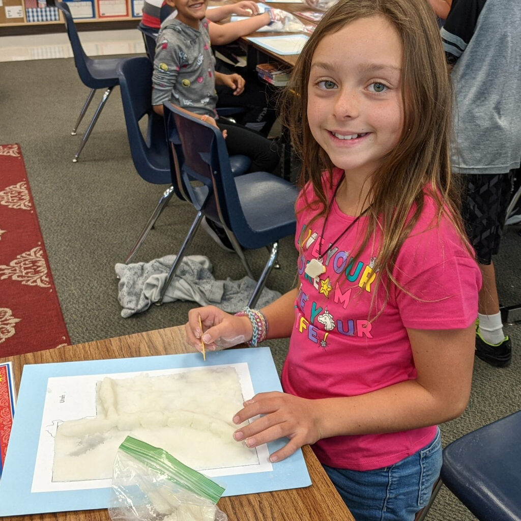 Fourth Graders Create Topographical Maps of Utah | Lakeview Elementary ...