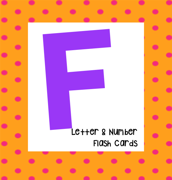 Letter and Number Flashcards logo
