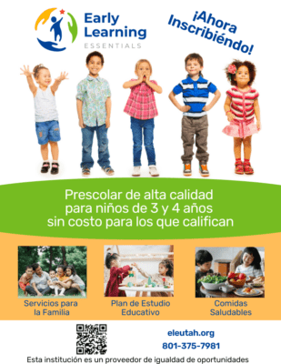 Early Learning Essentials Preschool Flyer (Spanish)